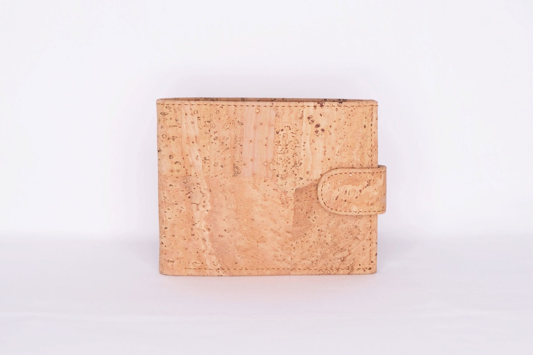 Slim Cork Coin Wallet for Minimalist Men, Non-leather Wallet